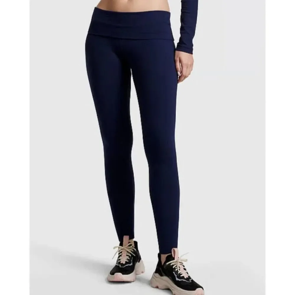 Victoria Secret Medium Yoga Pants Navy Blue